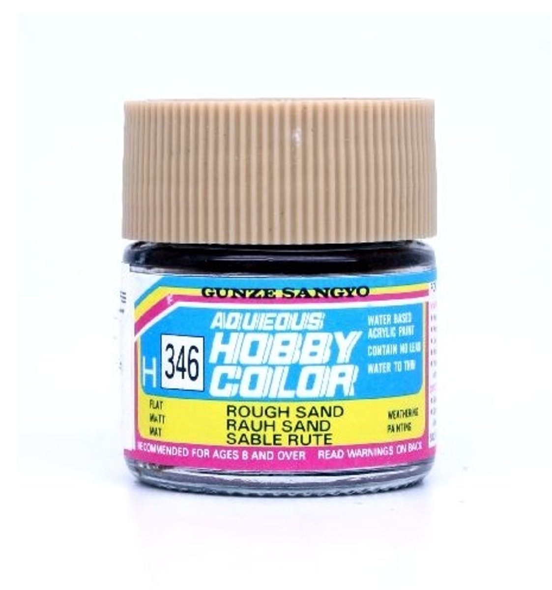 Gunze H-346 - Rough Sand - Mr. Hobby Aqueous Modelbouwverf 10ml