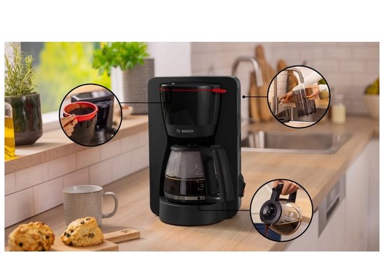 Bosch TKA6A043 ComfortLine - Koffiezetapparaat - Zwart