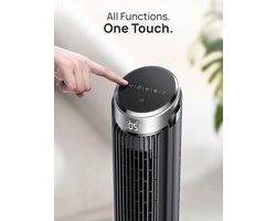 Stille Torenventilator - Met Afstandsbediening - Waaier met Timer - Zomer