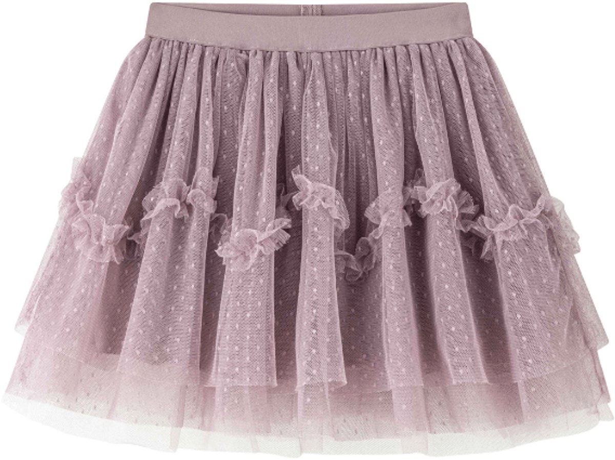 Newness Meisjes tule rok oud roze