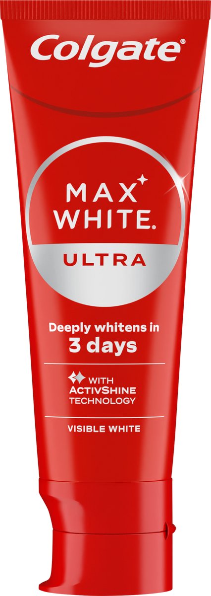 Colgate Max White Ultra Visible White Whitening Tandpasta - 2 x 75 ml