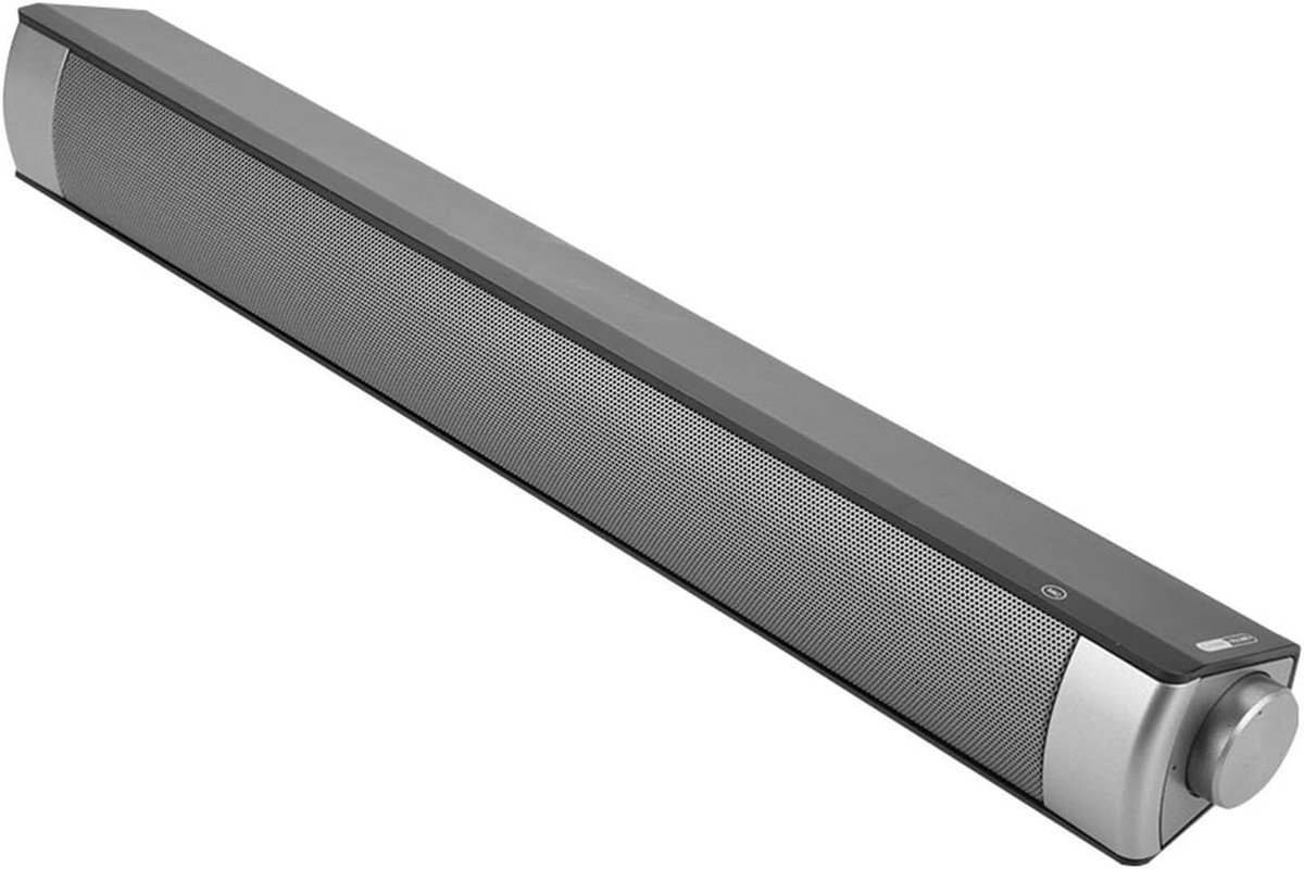 Draadloze Soundbar - Tv Luidspreker Systeem - Draadloos Geluid - Ingebouwde Batterij - 40 CM Breed - Zwart