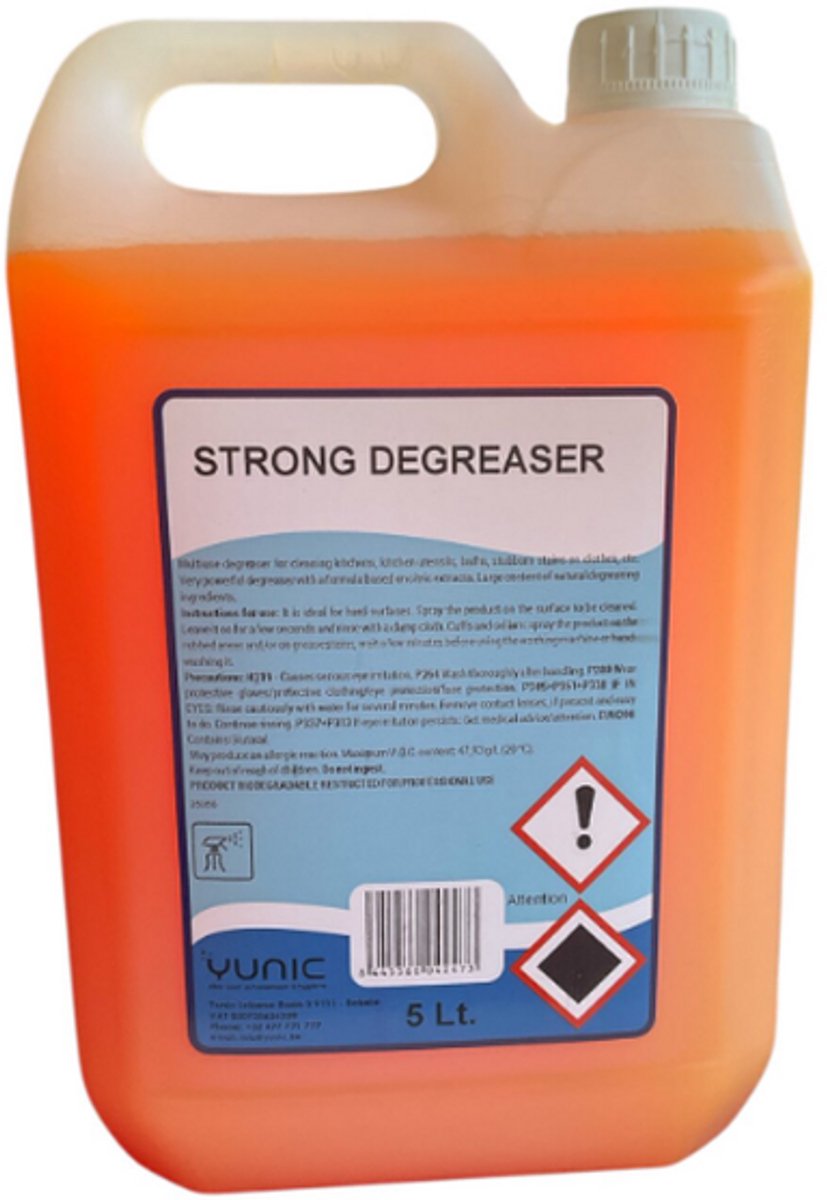 Orange Strong Degreaser 5L