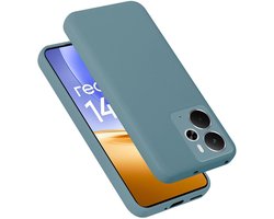 Cadorabo Hoesje geschikt voor Realme 14T / 14 5G Case in Liquid Groen Beschermhoes gemaakt van flexibel TPU silicone etui cover mobiele telefoonhoesje