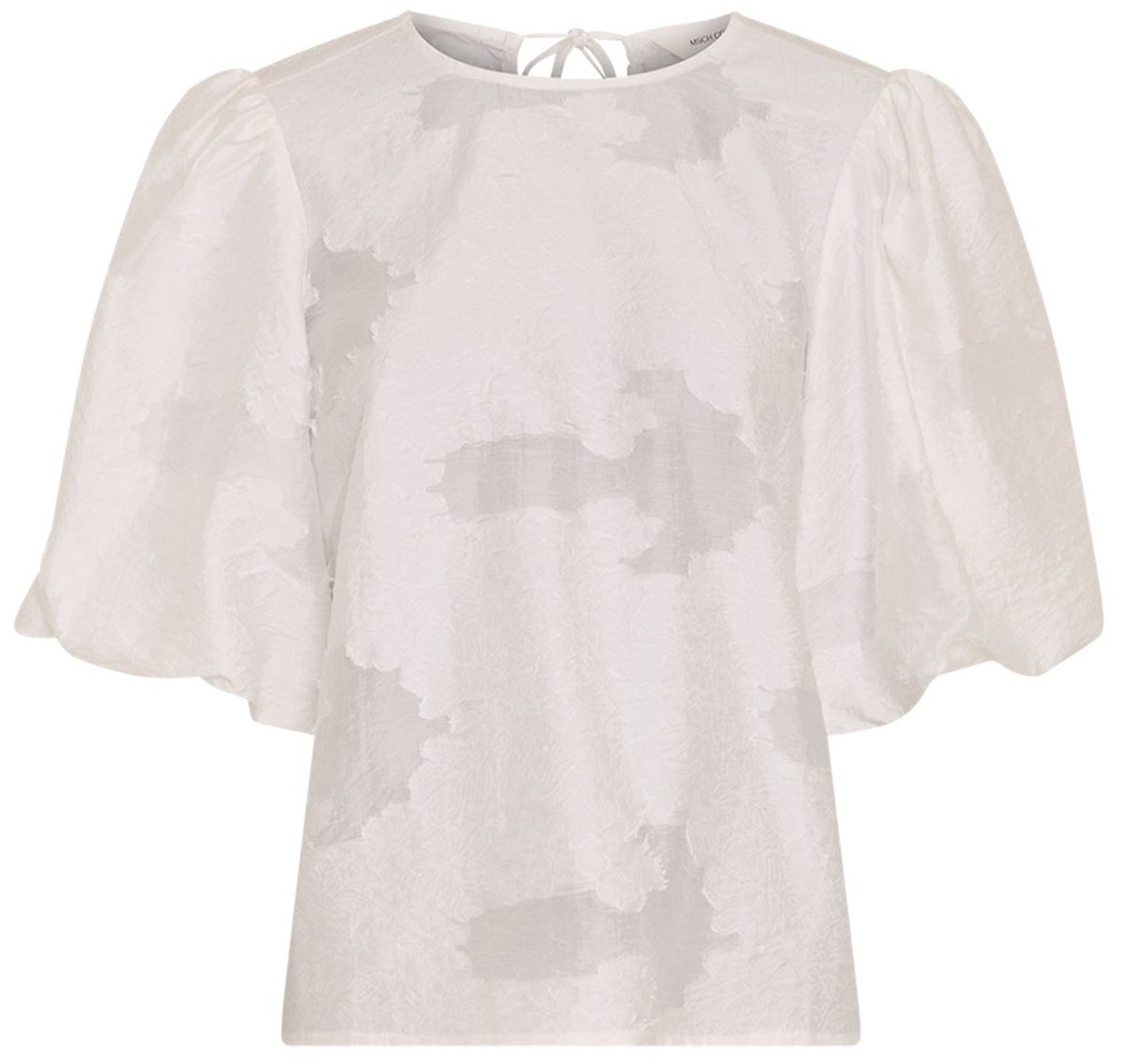 MSCH Copenhagen Mschorkidea 2/4 Top Tops & T-shirts Dames - Shirt - Wit - Maat L