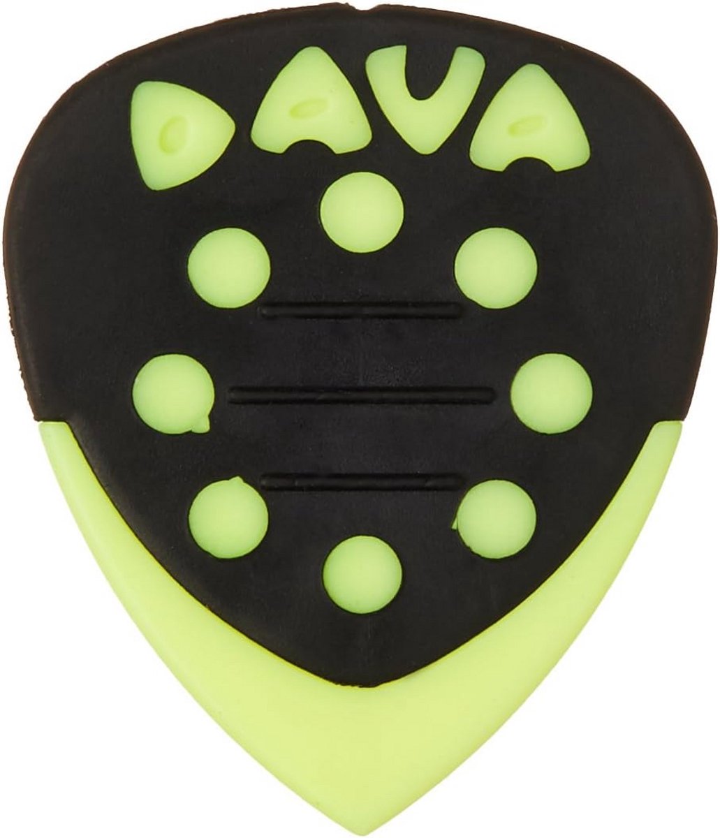 Grip Picks Nylon - Gitaar Plectrums - Muziek Maken - Verstelbare Dikte - 6 Stuks - Groen