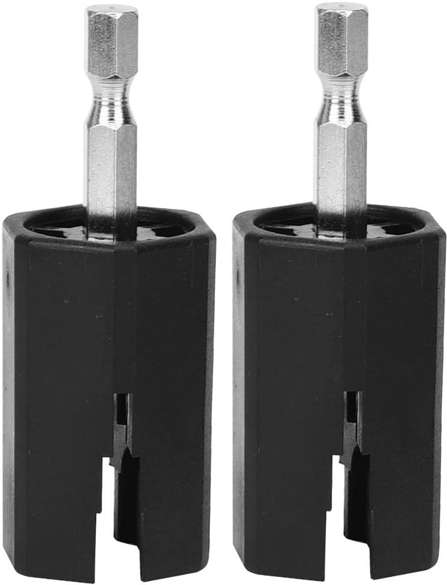 2x Elektrische Gitaar Moer Slotsnijder Set - Snaar Wissel Gereedschap voor Gitaar Onderhoud