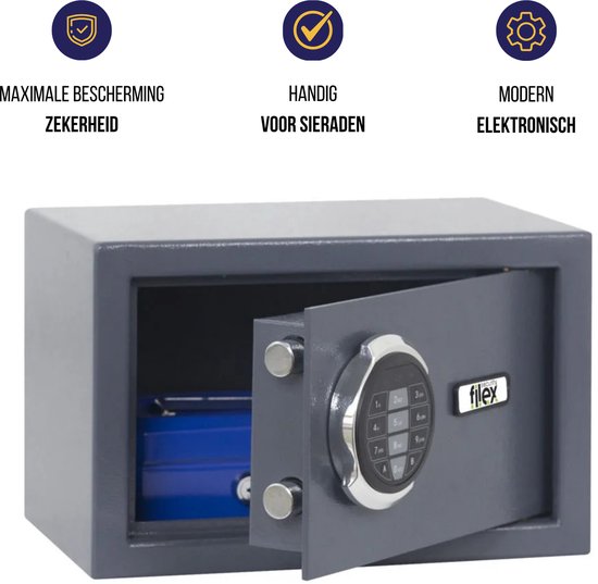Filex 1104000440-PCS SB Safebox 1 - Elektronisch codeslot