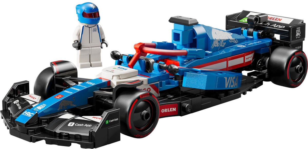 LEGO Speed Champions Visa Cash App RB VCARB 01 F1 racewagen Set - 77246 — afbeelding 7