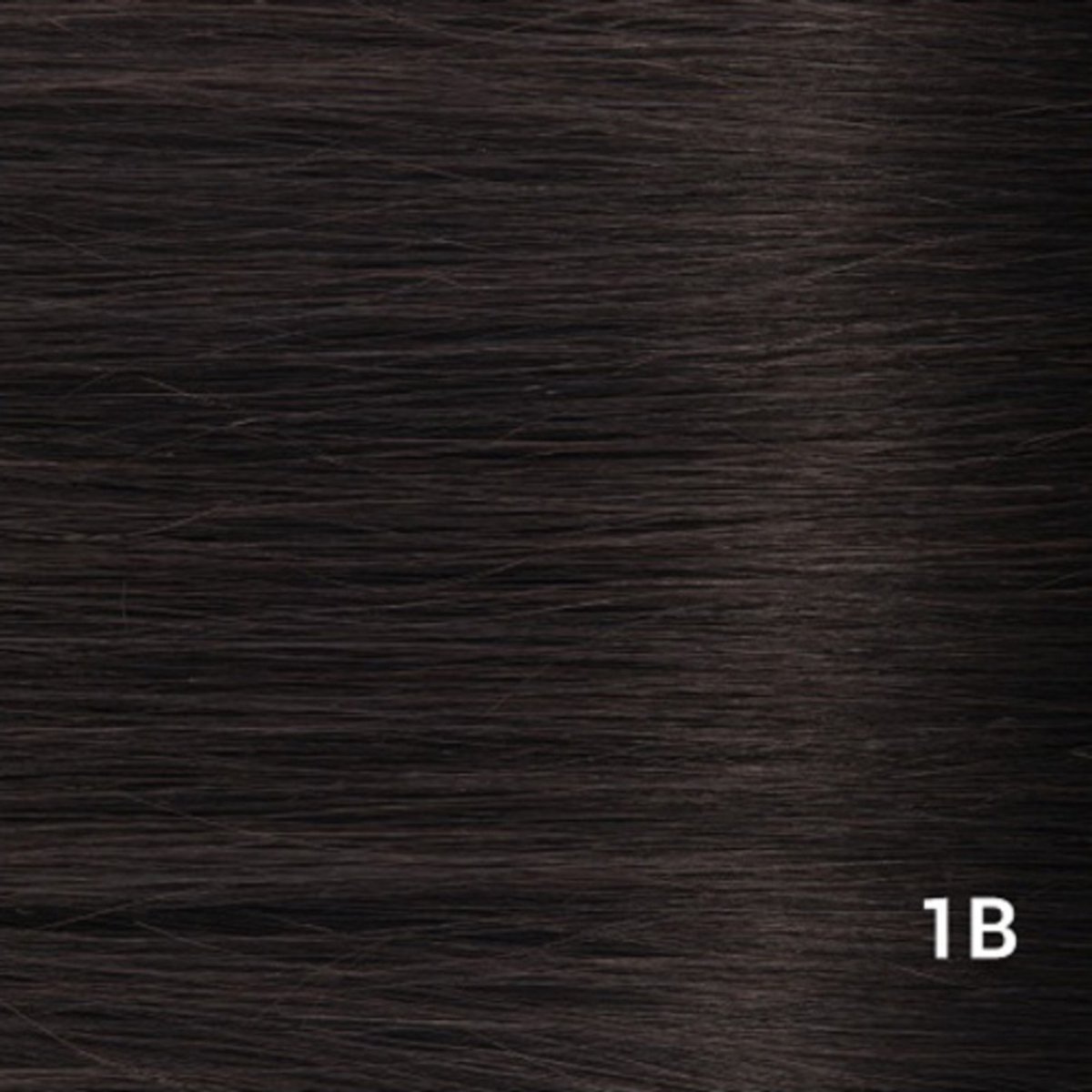 LUXHAIR LABEL BY LOTT. Premium Weft Hair Extensions – 16” / 40 cm – 110g – Natural Black (#1B) | 100 % Real Remy Human Hair Extensions Voor Volume & Lengte