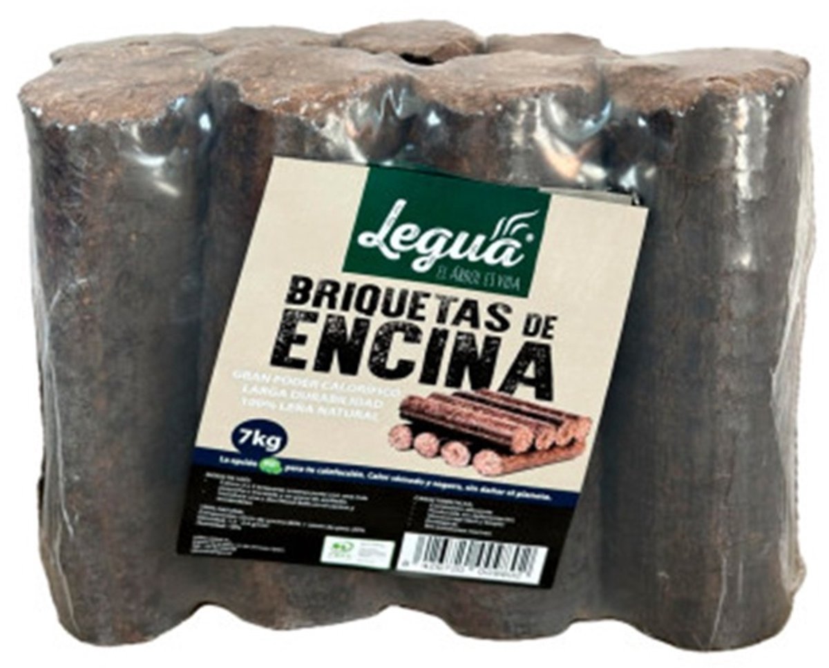 Legua Eiken briketten - 7kg - Constante, milieuvriendelijke warmte!