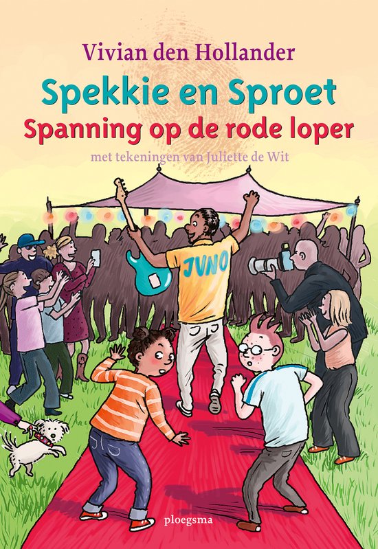 Spekkie en Sproet - Spekkie en Sproet: Spanning op de rode l ... - cover