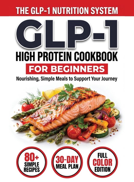 GLP-1 High-Protein Cookbook for Beginners - cover