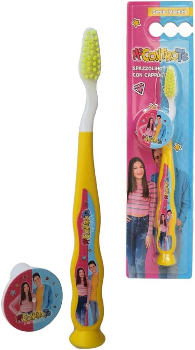 Kinder Tandenborstel - Zachte Borstels - Dagelijkse Mondhygiëne - Antislip Handvat - 24.2 cm