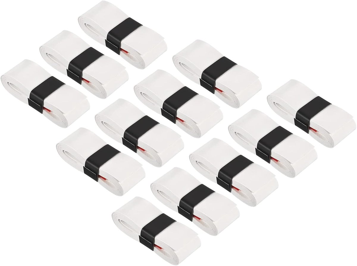 Antislip Overgrips voor Tennis en Badminton Rackets - Zweetabsorberend en Duurzaam PU