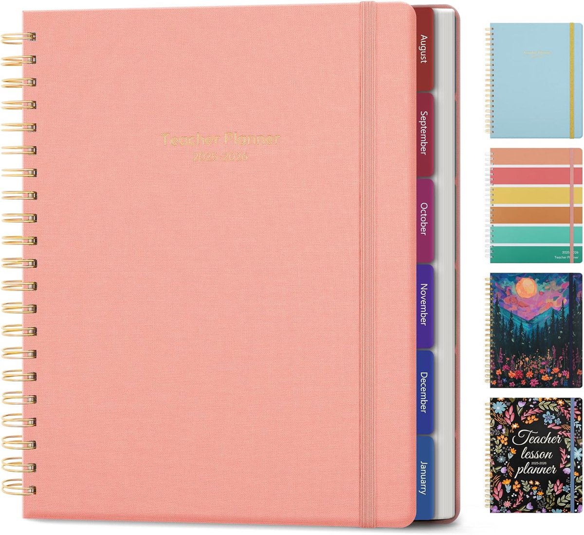 Schooljaarplanner 2025-2026 Leraar Roze Editie