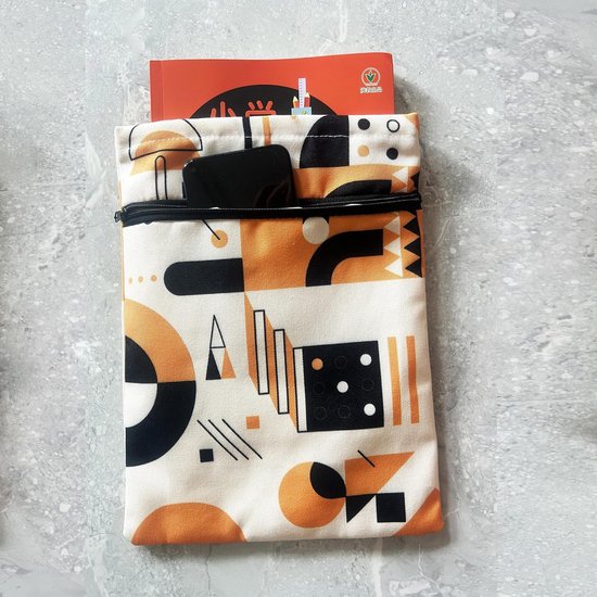 Boekhoes - Zachte afdekking - Boeken beschermen - Ritssluiting - 28.7 x 22.4 cm — afbeelding 3
