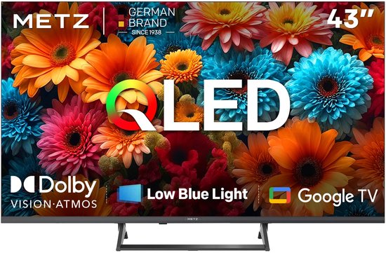 Metz 43MQF7500Z 43 inch (109 cm) QLED 4K UHD Google TV