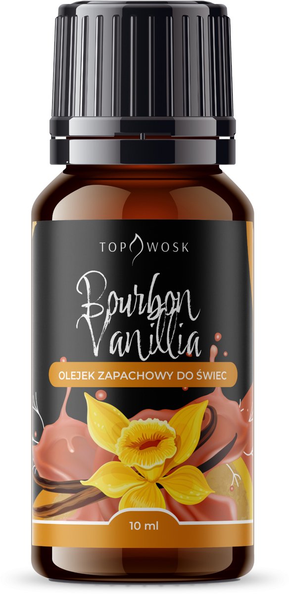 TopWosk Bourbon Vanillia - Geurolie - 10 ml - Sensuele Aromaten