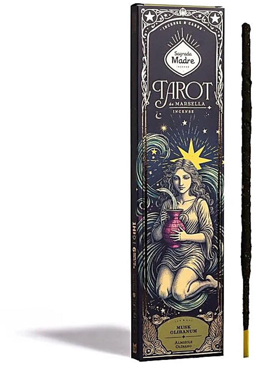 Sagrada Madre Natuurlijke wierook Tarot de Marsella Musk Frankincense