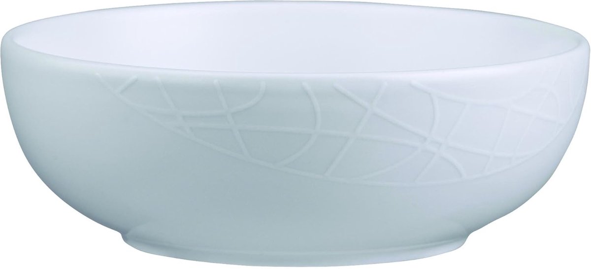Porseleinen Coupe Kom - Dessert Kom - Voorgerecht Serveren - Set van Zes - 17cm Diameter - Wit