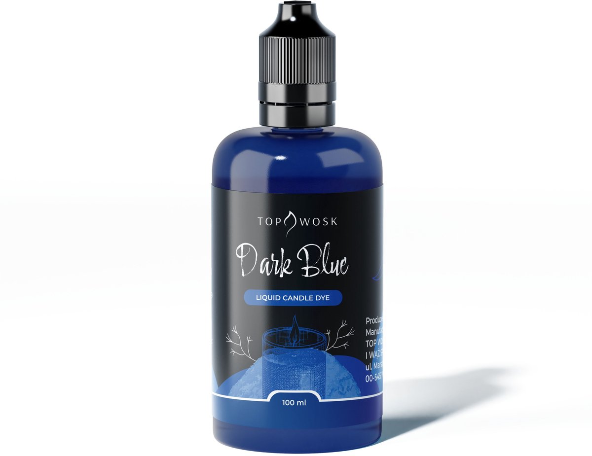 Bekro Chemie GmbH & Co. KG TopDyes - Vloeibare Kaarskleurstof - Donkerblauw - 100 ml