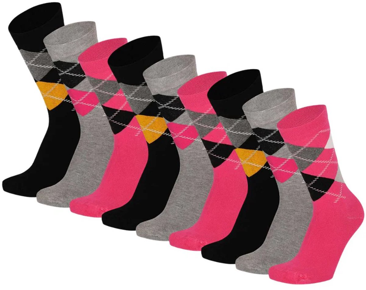 Morethansocks - Fashion sokken - Unisex - Modal - 9 Pack - Maat 35 t/m 46 - Sokken heren - Sokken dames - Sokken