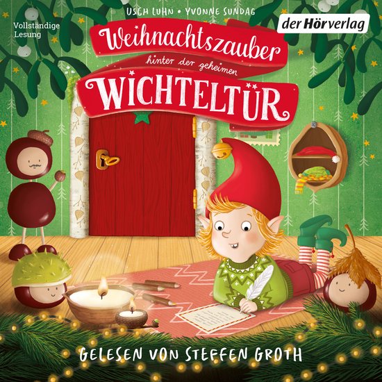 Weihnachtszauber hinter der geheimen Wichteltür - cover