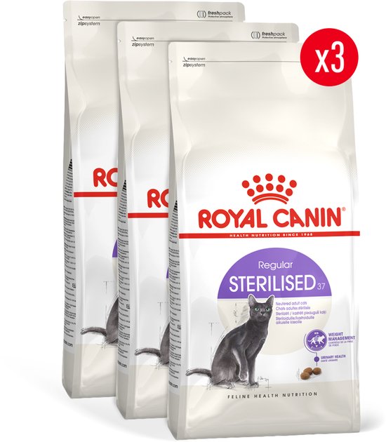 Royal Canin Sterilised 37 - 3 x 2 kg