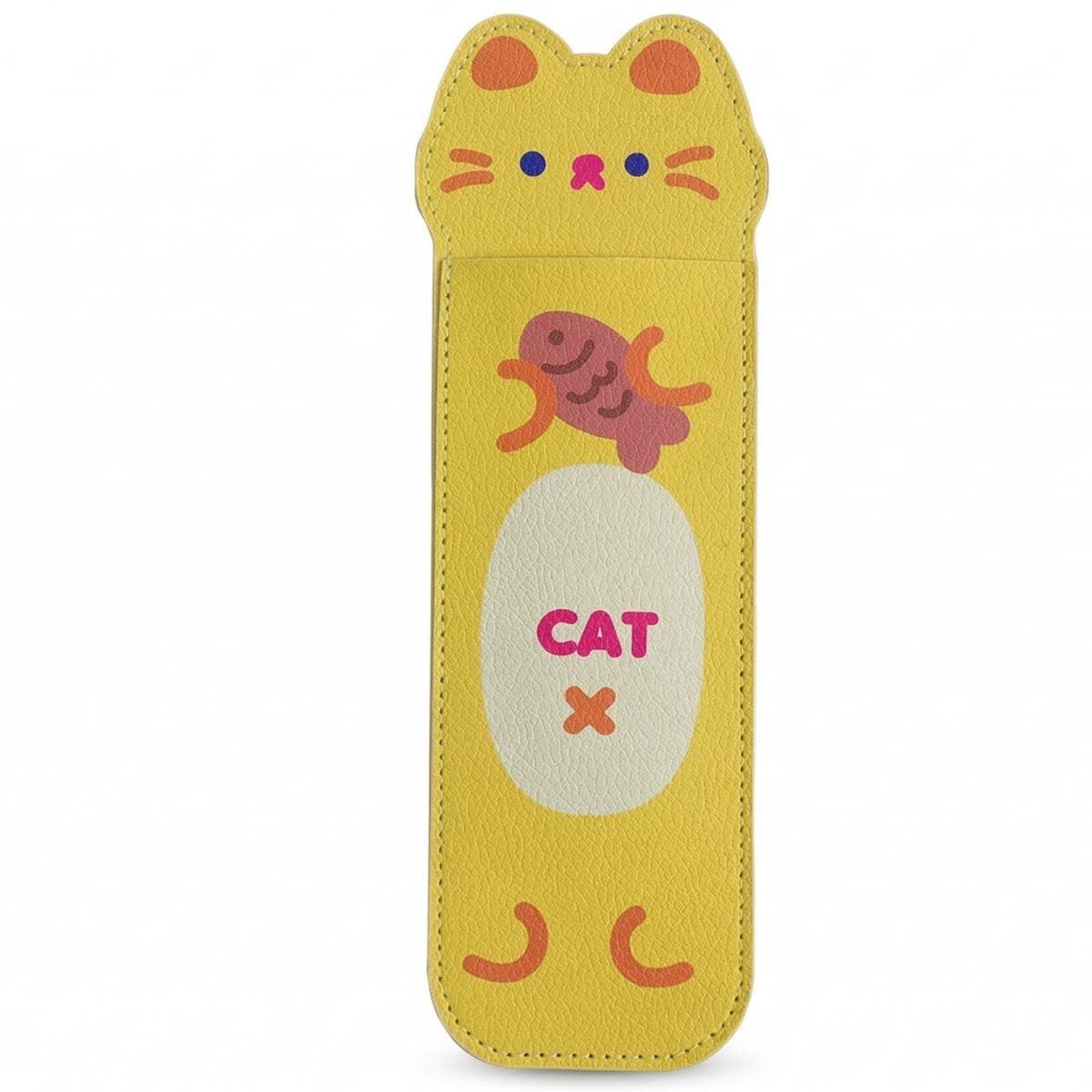 Ainy - Elastische etui voor kinderen Poes - Pen etui - Pennenzak - basis schoolspullen
