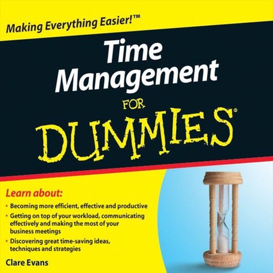 Time Management For Dummies - cover