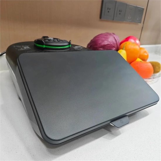 Schermprotector Keukenrobot - Keukenmachine Accessoire - Keukenapparaat Beschermen - Met Spatelhouder - 24.7 x 18.2 cm - Zwart — afbeelding 3