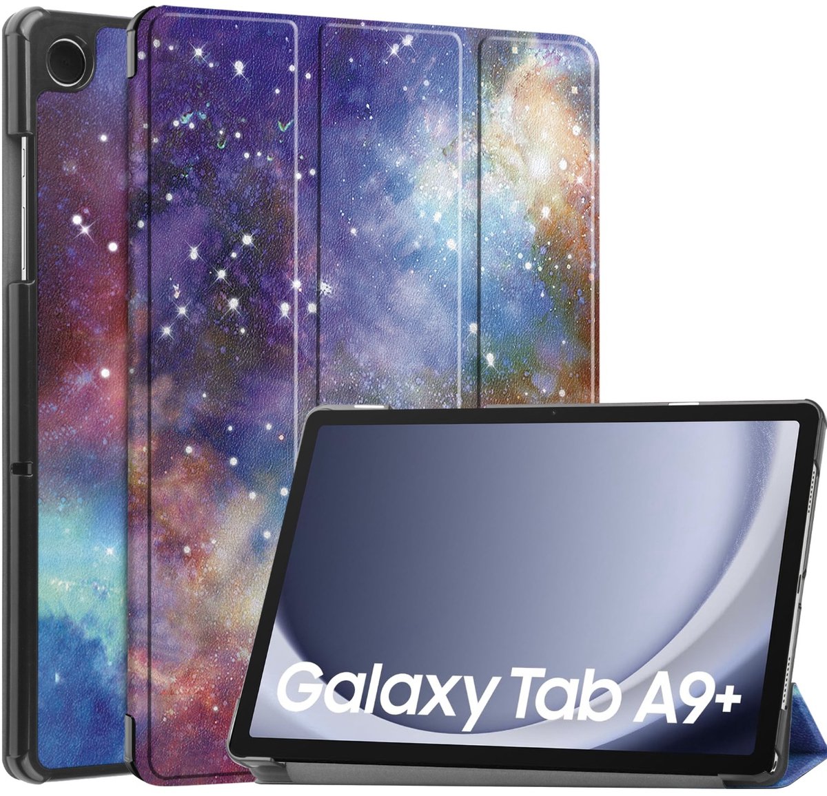 EtuiTab Galaxy Tab A9+ - Tablethoes - 11 inch - Magnetische Sluiting - Standaardfunctie