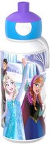 Bouteille à boire Mepal Pop-up Campus - 400 ml - Ferme bien - Gobelet à boire pour enfants - Frozen Friends