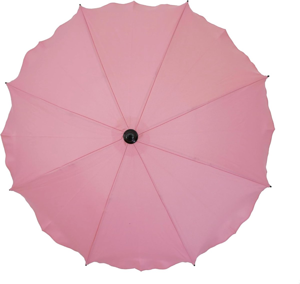 Kinderwagen Parasol - Buggy Zonnescherm - Bescherming Baby - UV50+ Bescherming - 63 x 63 x 75 cm - Lichtroze