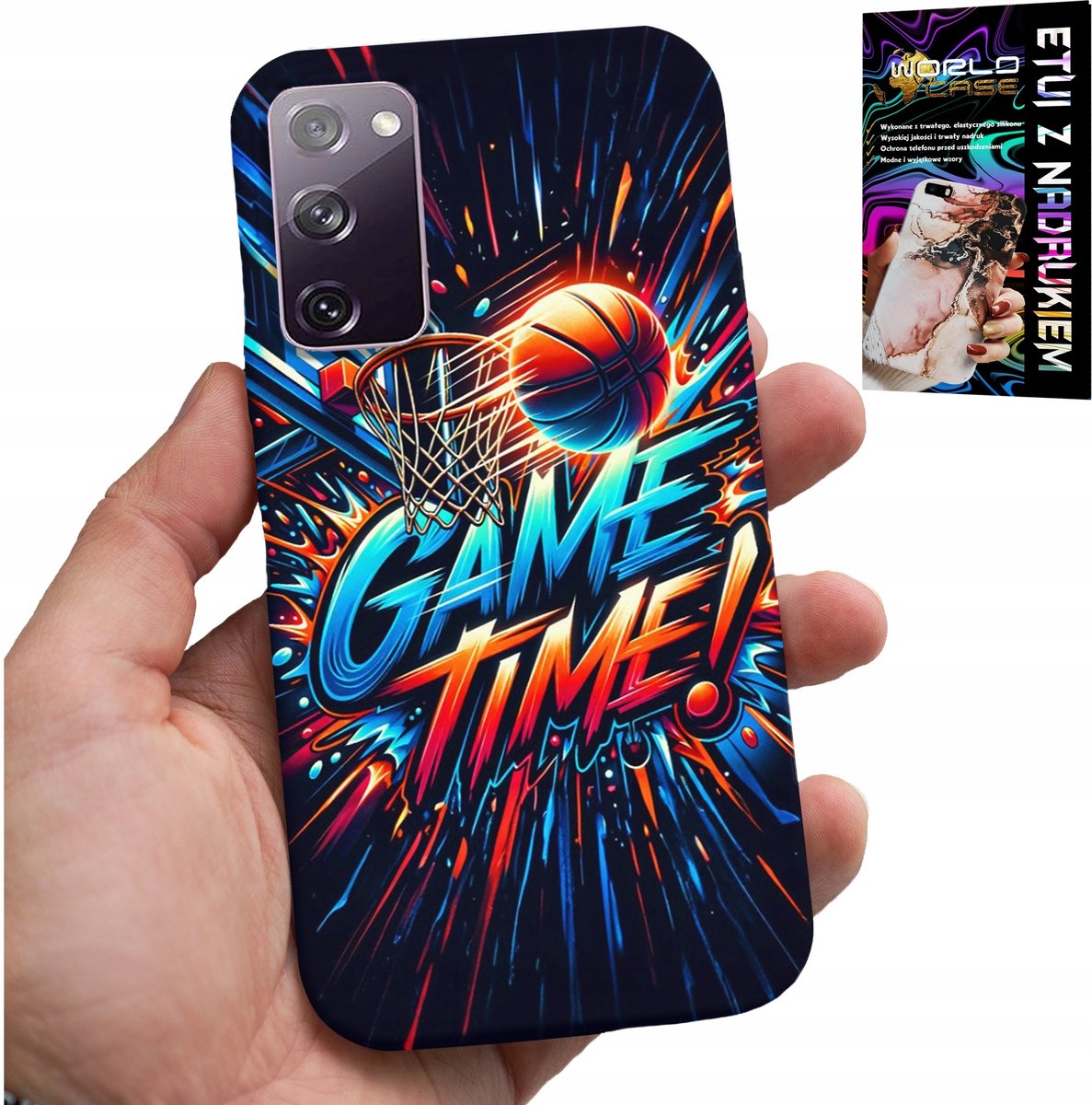 HOESJE VOOR SAMSUNG GALAXY S20 LITE - BASKETBAL NBA FAN 23 GAME TIME, COVER