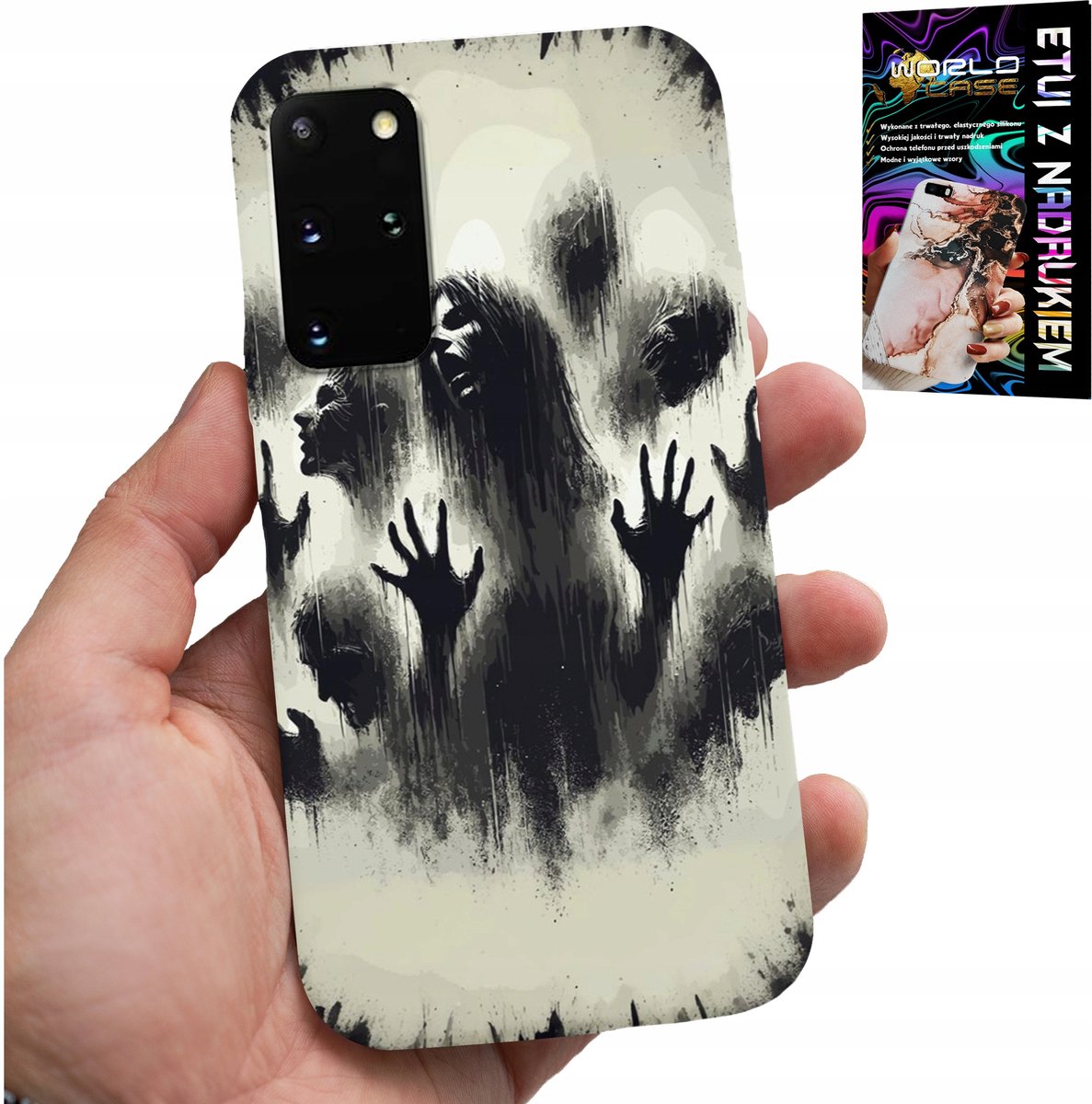 HOESJE VOOR SAMSUNG GALAXY S20 PLUS - THE WALKING DEAD ZOMBIE + FOLIE