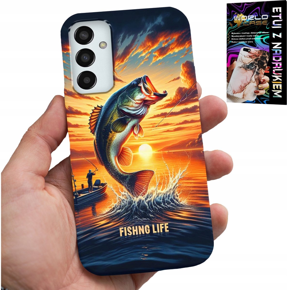 HOES VOOR SAMSUNG GALAXY M23 - HENGELHOES + GLAS