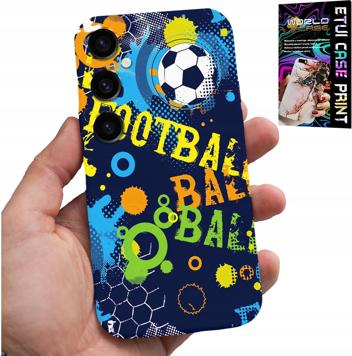 HOESJE VOOR SAMSUNG GALAXY S24 PLUS - VOETBAL, VOETBALTEAMS, VOETBALSPELERS