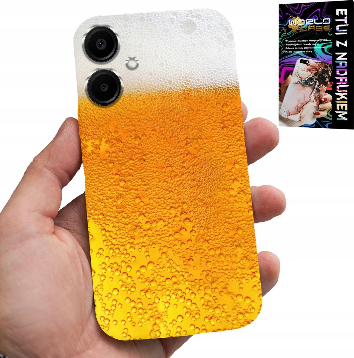 Hoesje voor Samsung Galaxy A06 5G - Bier, mok met patroon voor mannen