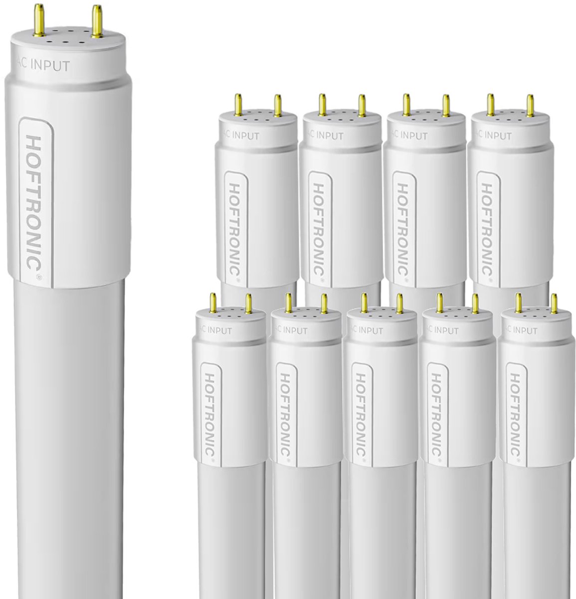 Set van 10 LED TL Buizen 150cm - T8 G13 fitting - 15,5 Watt 2480 lumen (160lm/W) - 6500K Daglicht wit - Flikkervrij