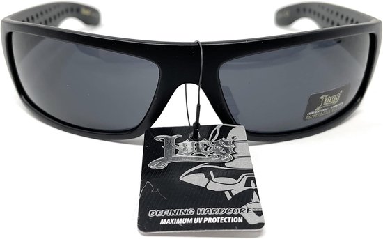 Rechthoekige Zonnebril - Gangster Stijl Bril - Stijlvol Beschermen - Smalle Pasvorm - 13.7 cm Breed - Mat Zwart — afbeelding 2