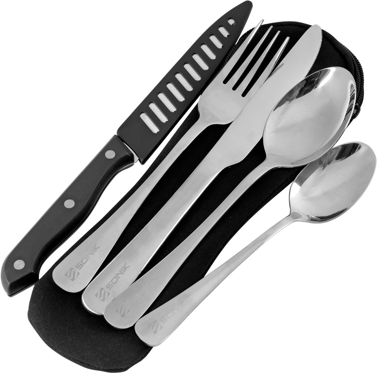 Camping Bestekset - Sonik - Sizzla - Cutlery Set