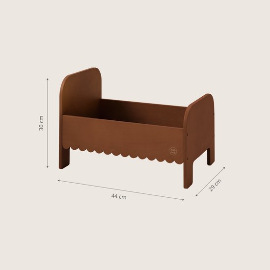 Petite Amélie Poppenbedje «Noyer» — afbeelding 5