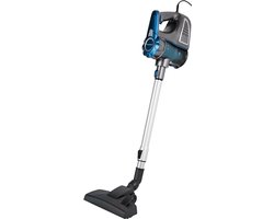 Bestron Steelstofzuiger - AVC800 - Stofbak 0,6L - Bereik 6,5m - 600W - Blauw/grijs - 5 jaar garantie
