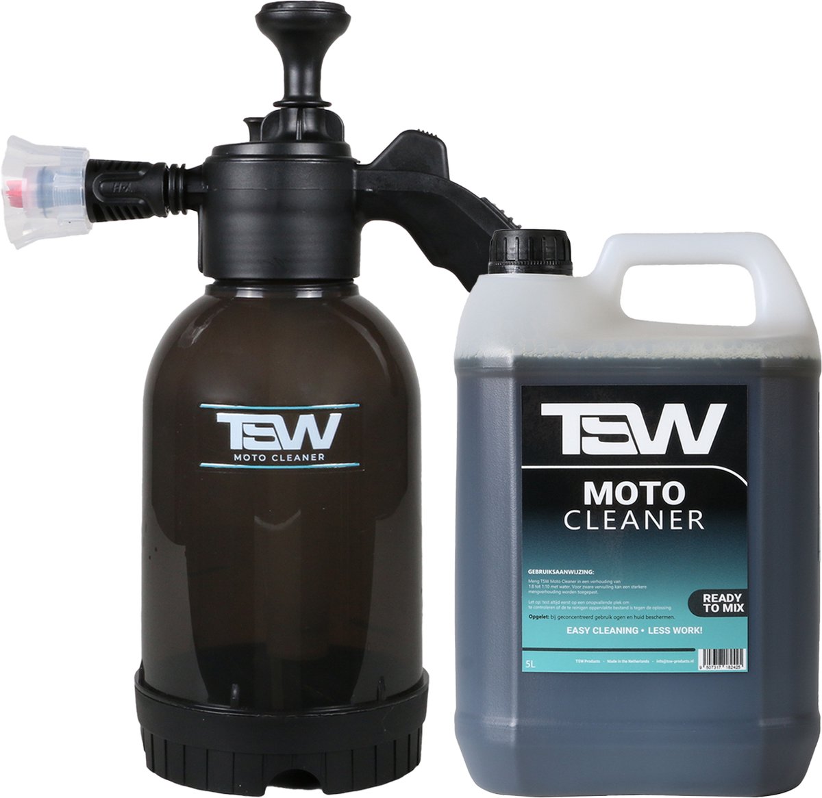 TSW Moto Cleaner Foam Cannon Combo - 5L - Schuimsproeier - Foam Sprayer - Snow Foam Sproeier