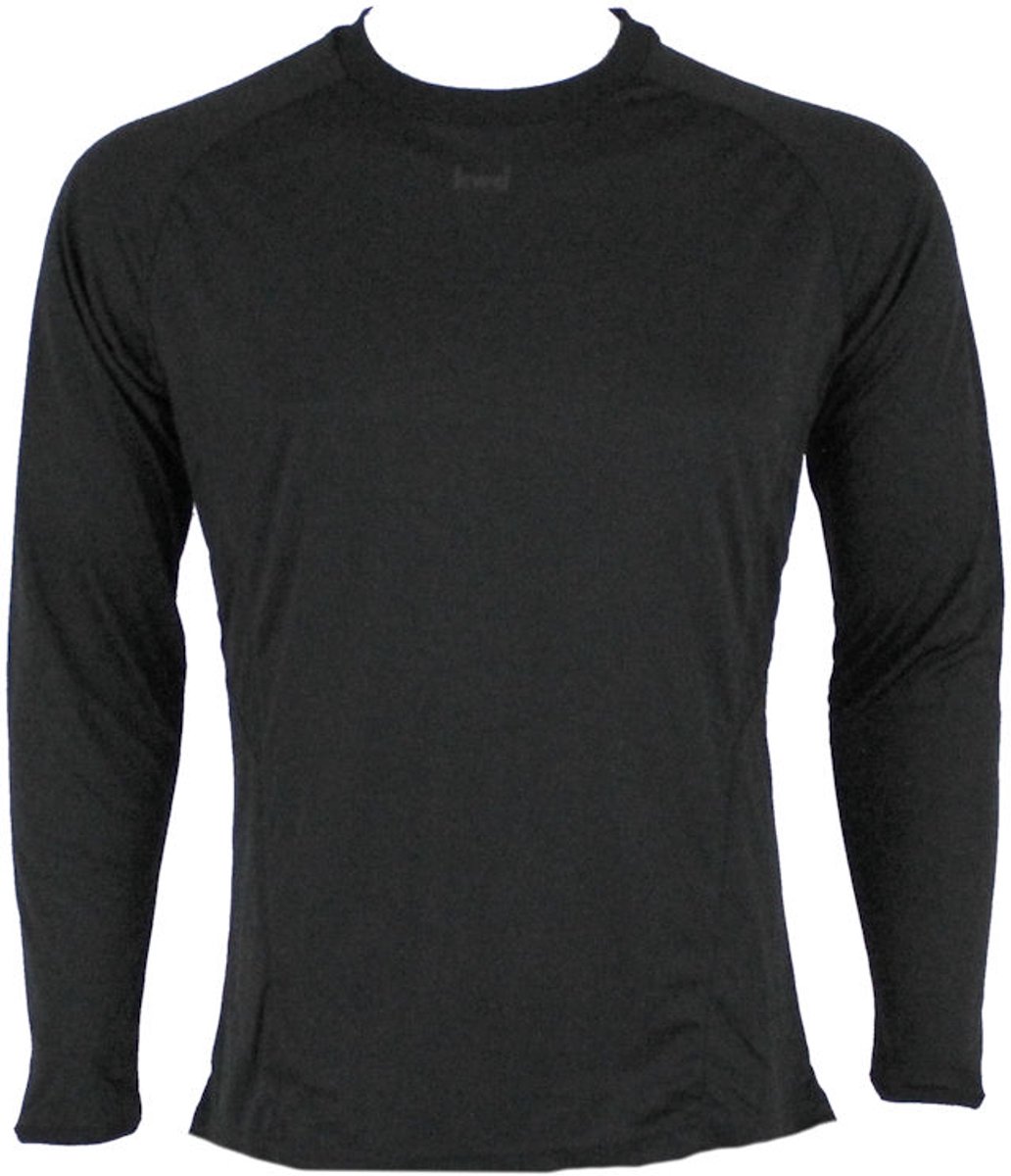 KWD - Sportshirt Bueno lm - Maat 116/128 - Zwart