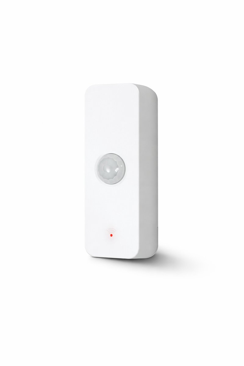 Moes slimme Tuya bewegingssensor | Wifi | volledig draadloos | 2x AAA batterijen | PIR sensor | 10 maanden batterijduur | geschikt voor (tijdelijke) beveiligingsmaatregelen