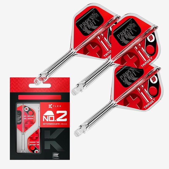 Target K-Flex Press Start NO2 - Dart Flights van Merkloos — afbeelding 5