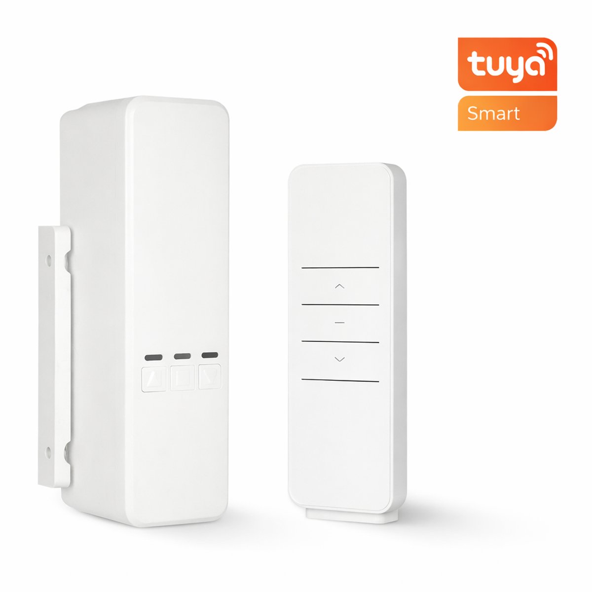 Moes Slimme Rolgordijn Motor | Wifi | Werkt met Tuya Smart en SmartLife | incl. Afstandsbediening | Geschikt voor elk type rolgordijn koord
